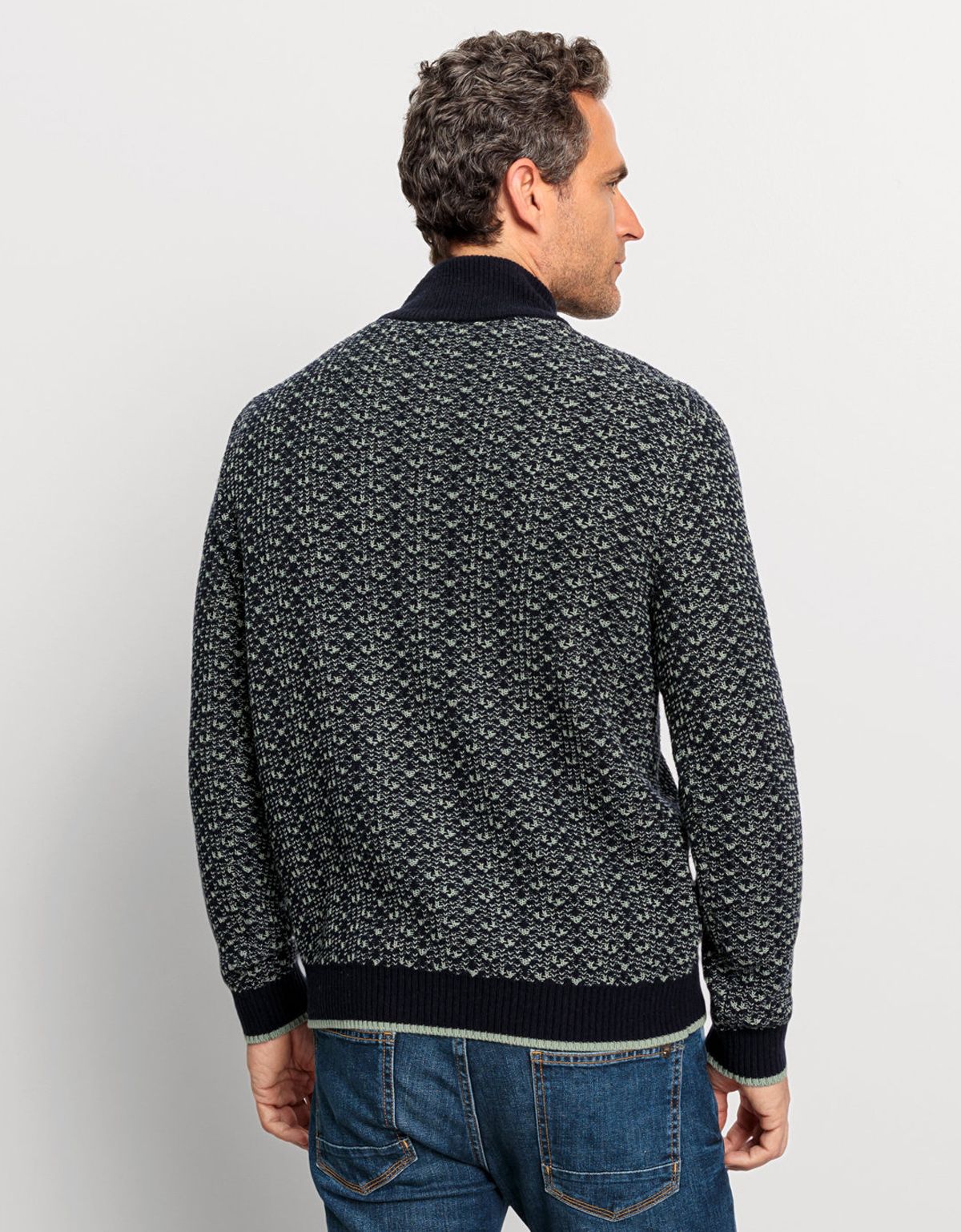 Свитер мужской OLYMP на молнии | купить в интернет-магазине Olymp-Men