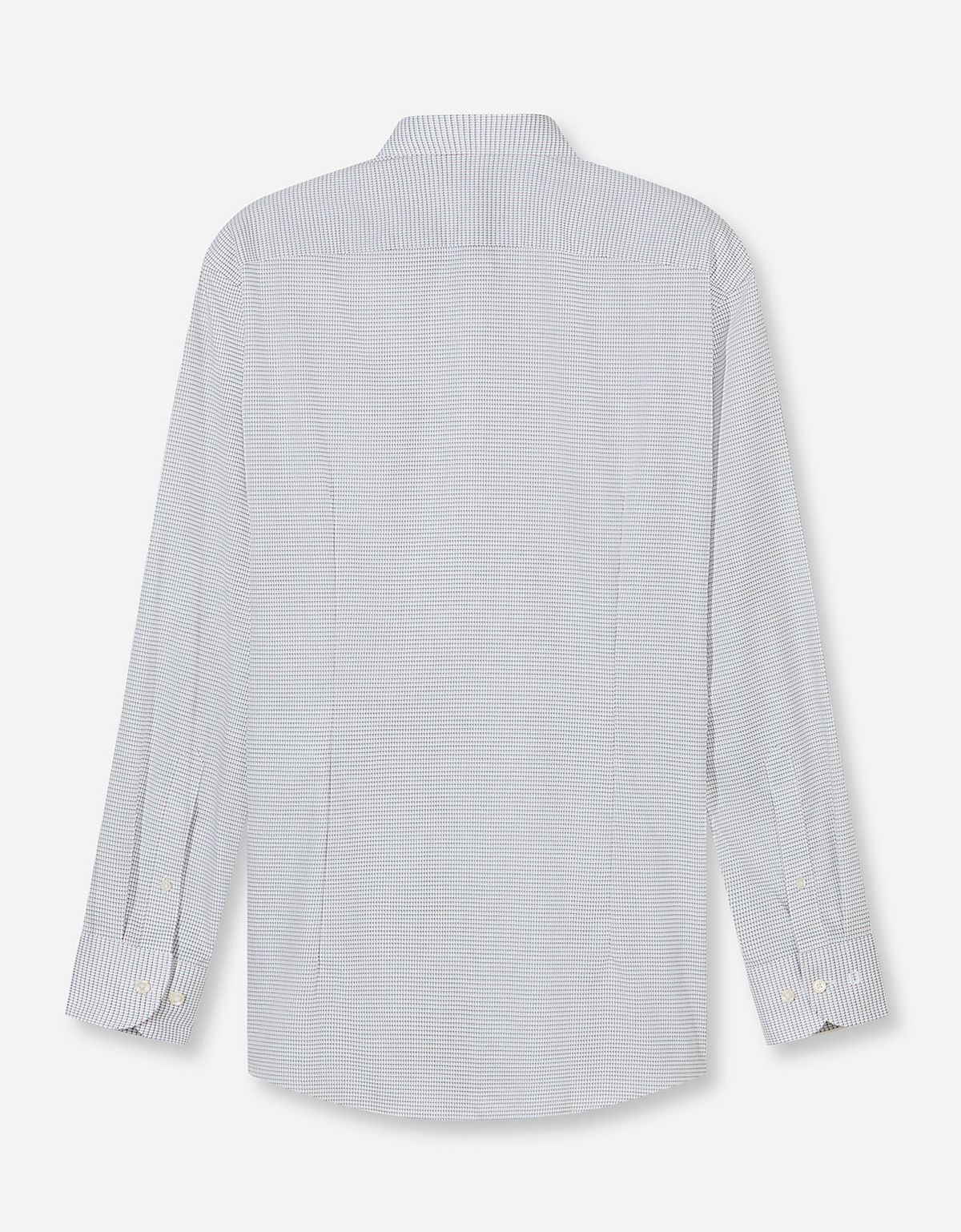 Рубашка в бежевую клетку OLYMP Luxor полуприлегающая | купить в интернет-магазине Olymp-Men