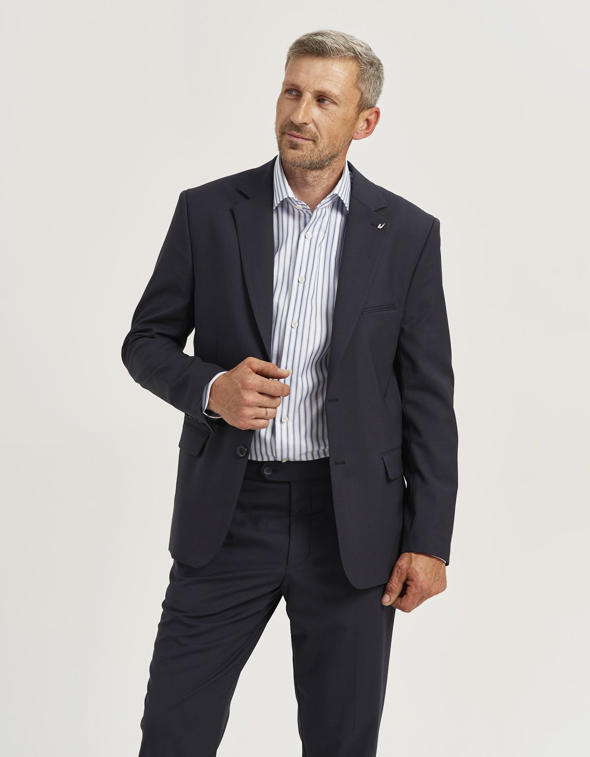 Рубашка мужская в полоску Signature