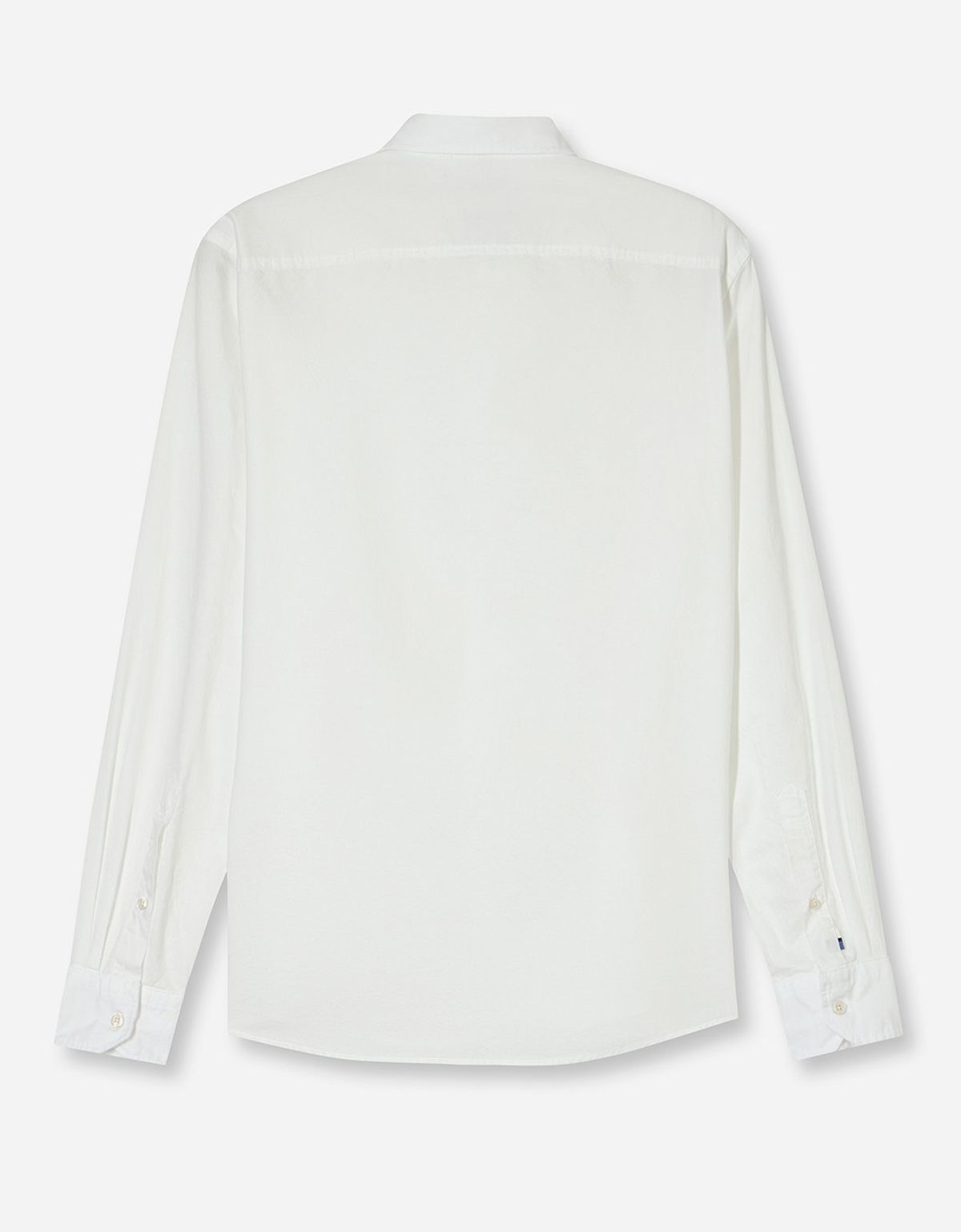 Рубашка белая мужская OLYMP с карманом, пуговицы на воротнике | купить в интернет-магазине Olymp-Men