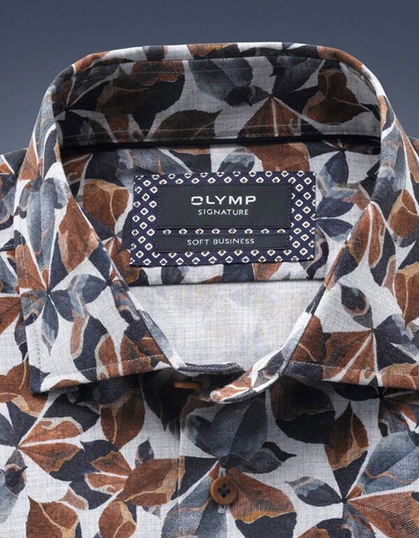 Рубашка мужская Signature с принтом