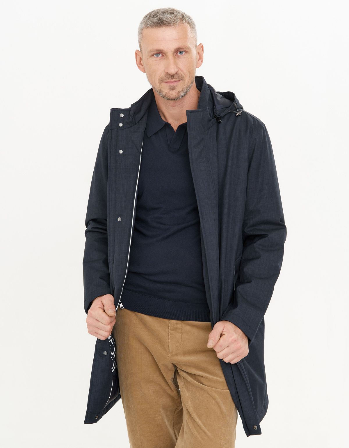 Куртка-парка мужская с капюшоном Roy Robson | купить в интернет-магазине Olymp-Men