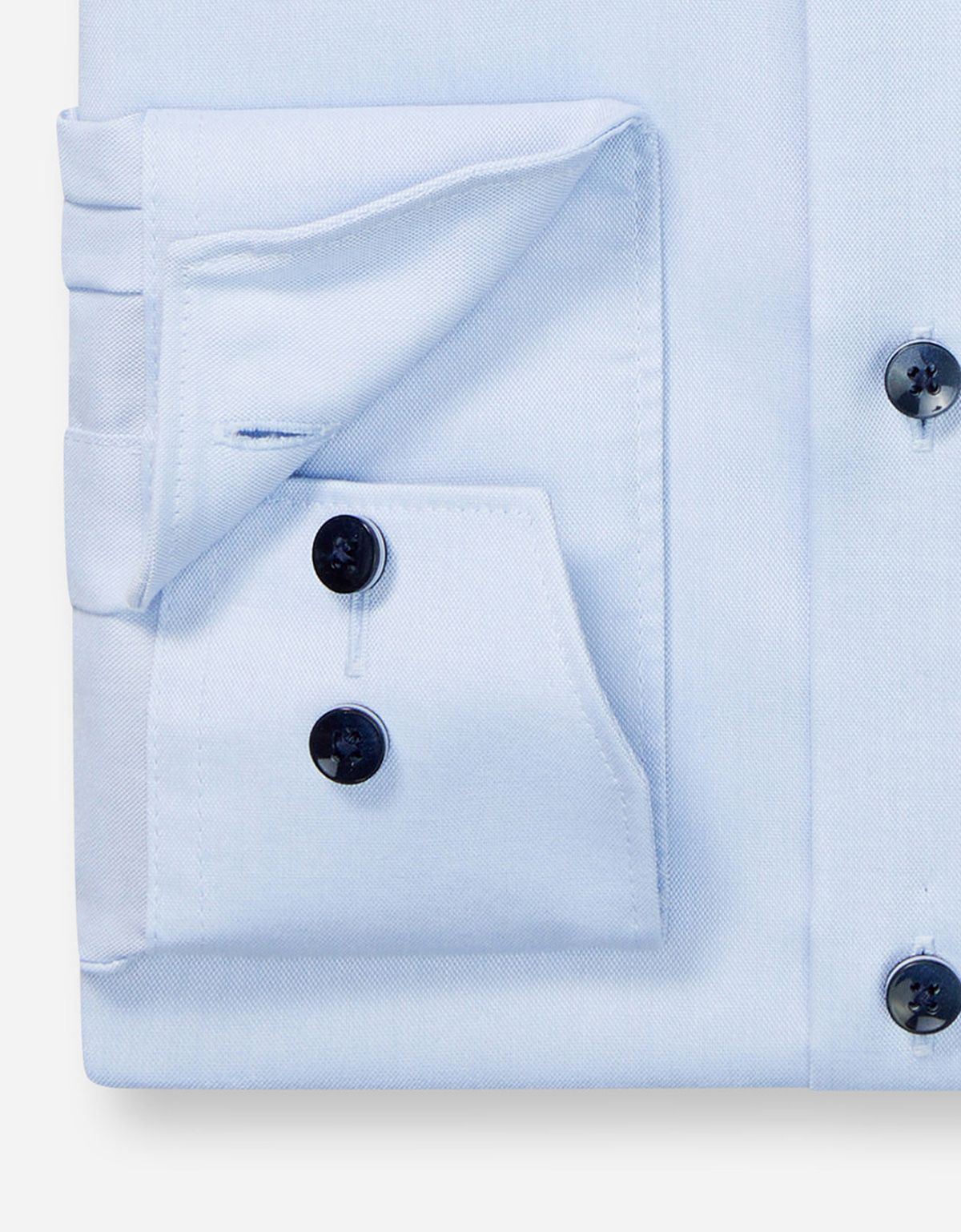 Рубашка с синими пуговицами OLYMP Luxor, modern fit на высокий рост | купить в интернет-магазине Olymp-Men