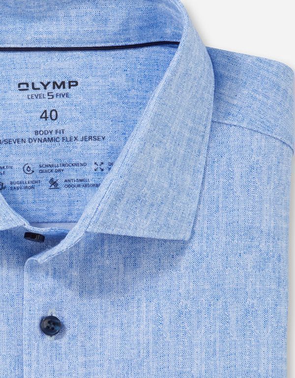 Рубашка мужская трикотажная OLYMP Luxor 24/7, modern fit