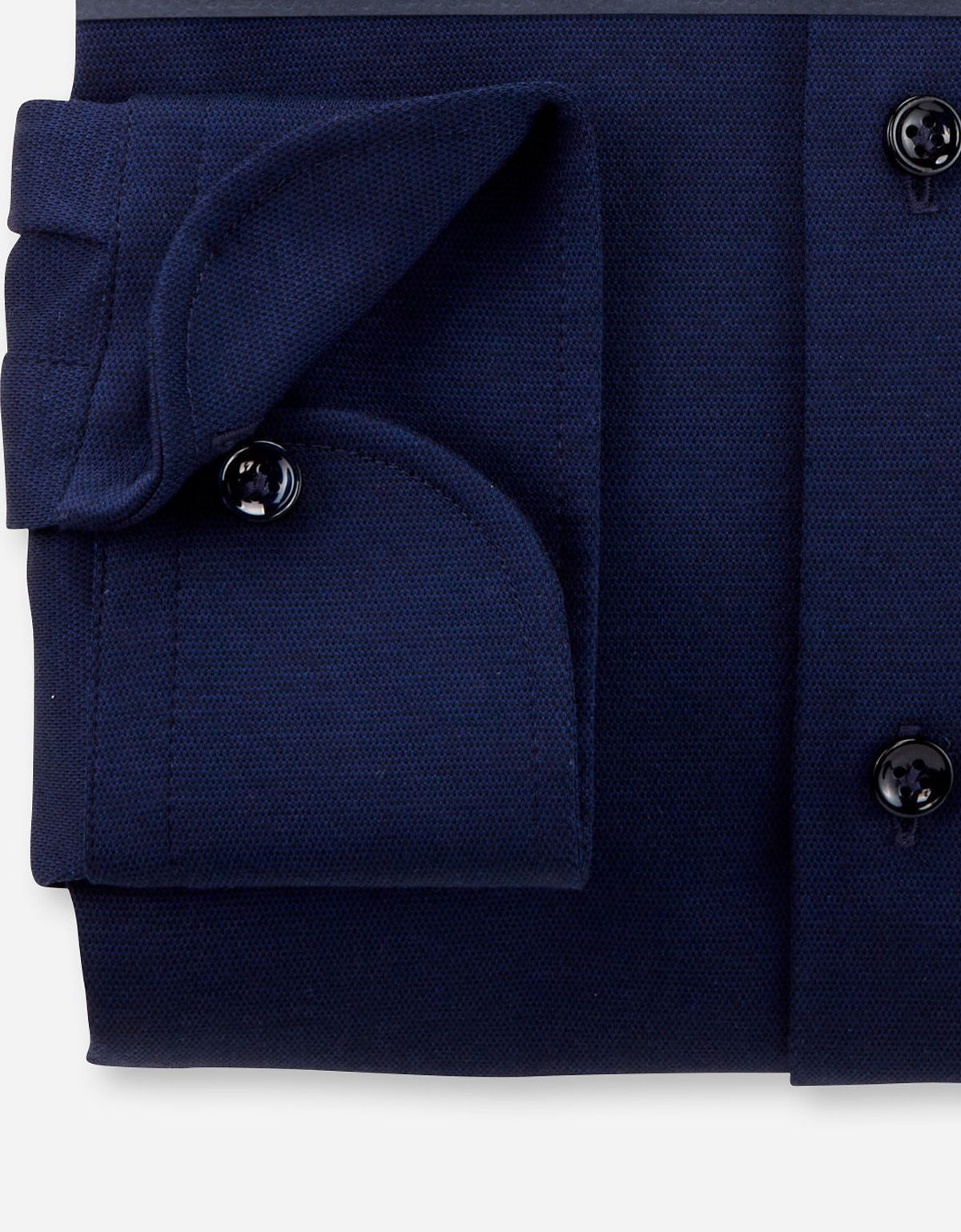 Рубашка мужская трикотажная Signature синяя однотонная