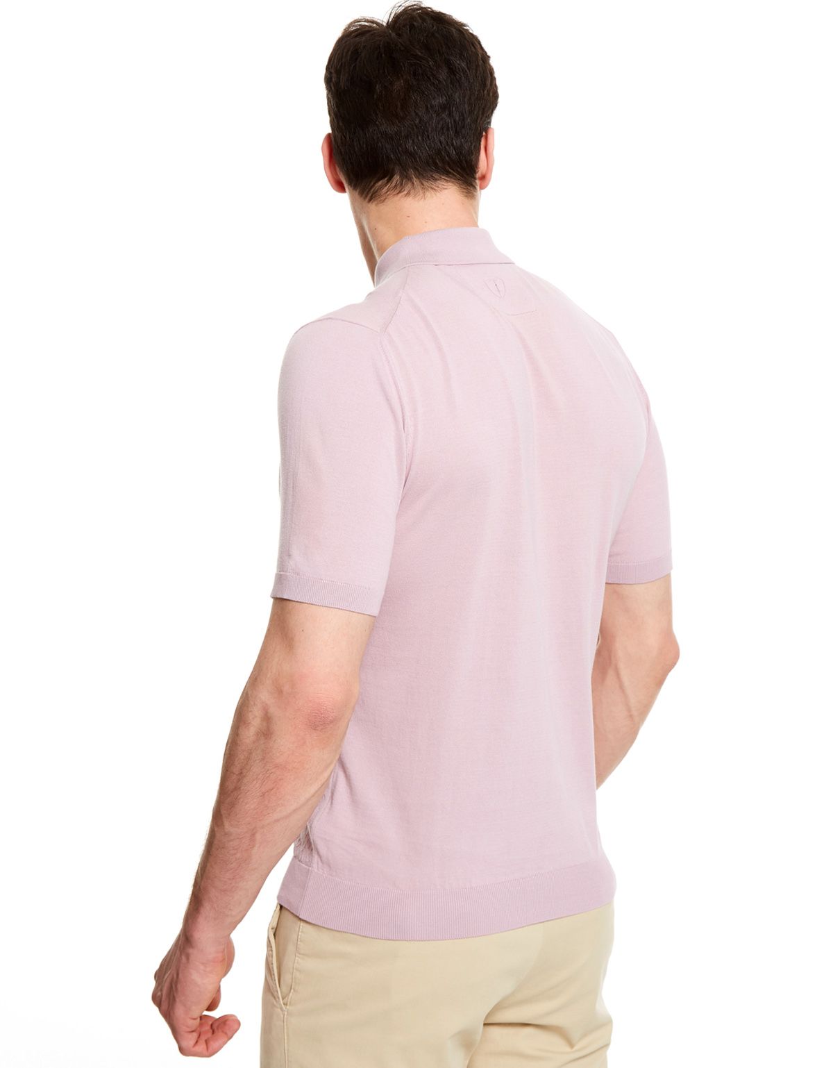 Поло мужское сиреневое на пуговицах Gratude | купить в интернет-магазине Olymp-Men