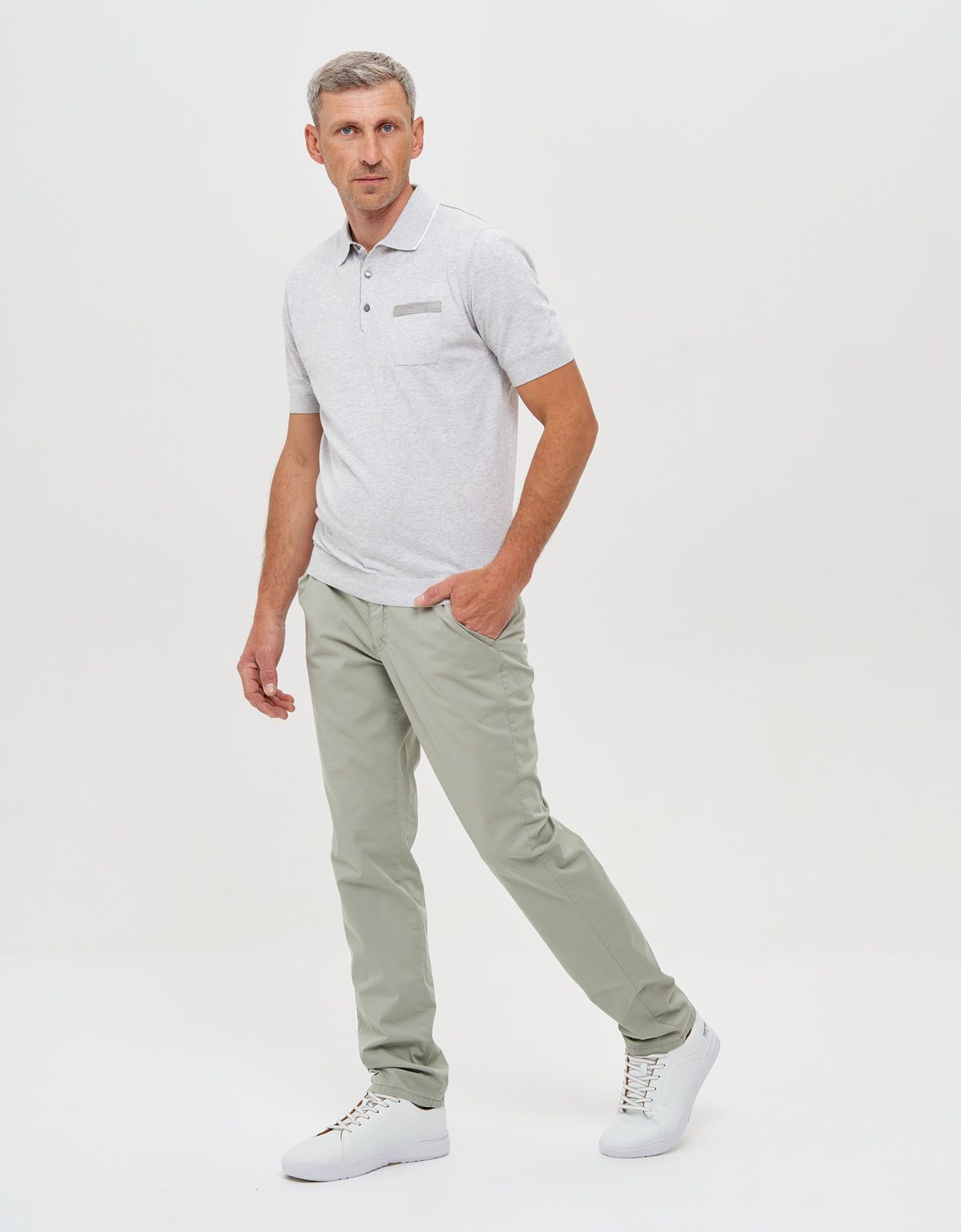 Поло мужское вязаное с карманом Gtatude | купить в интернет-магазине Olymp-Men