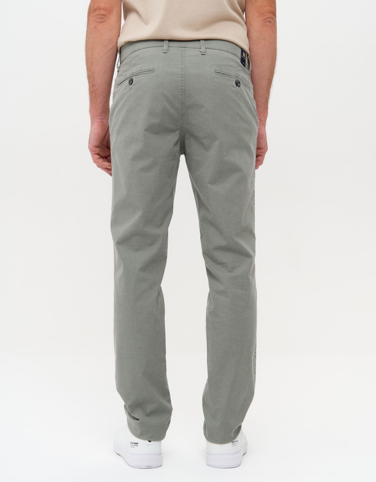 Брюки чинос зелёные мужские Club of Comfort хлопковые | купить в интернет-магазине Olymp-Men