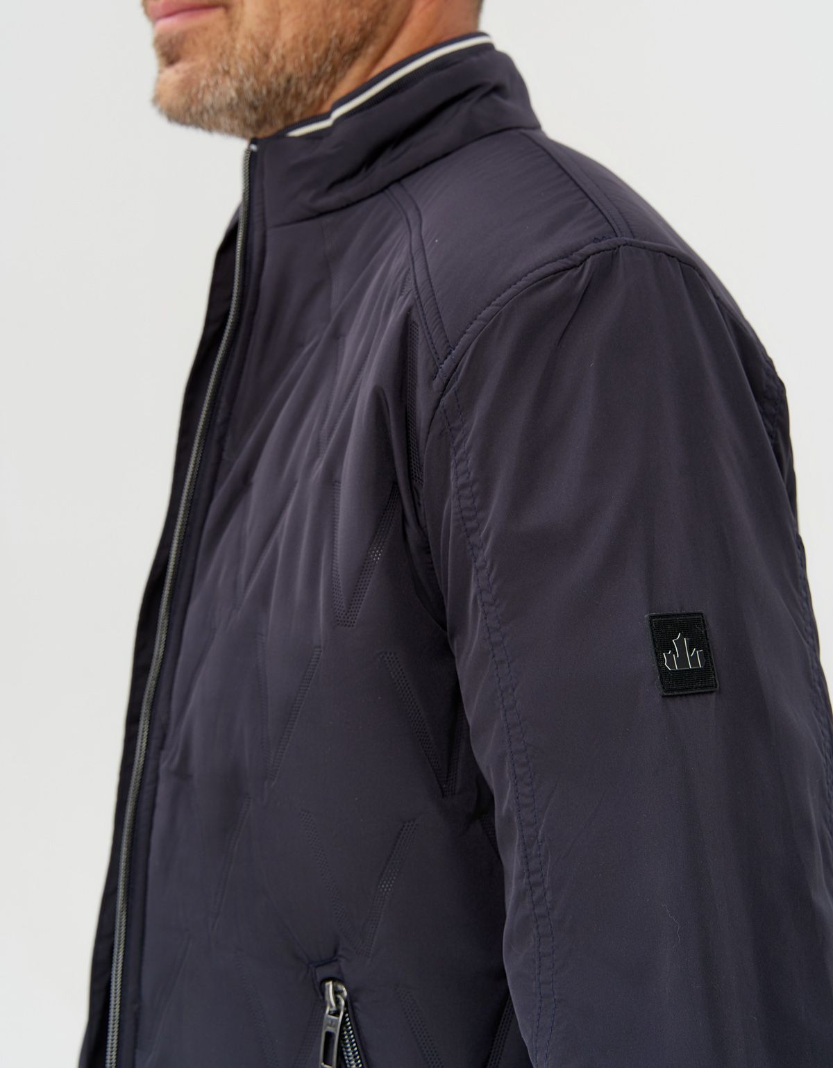 Куртка мужская синяя лёгкая New Canadian | купить в интернет-магазине Olymp-Men