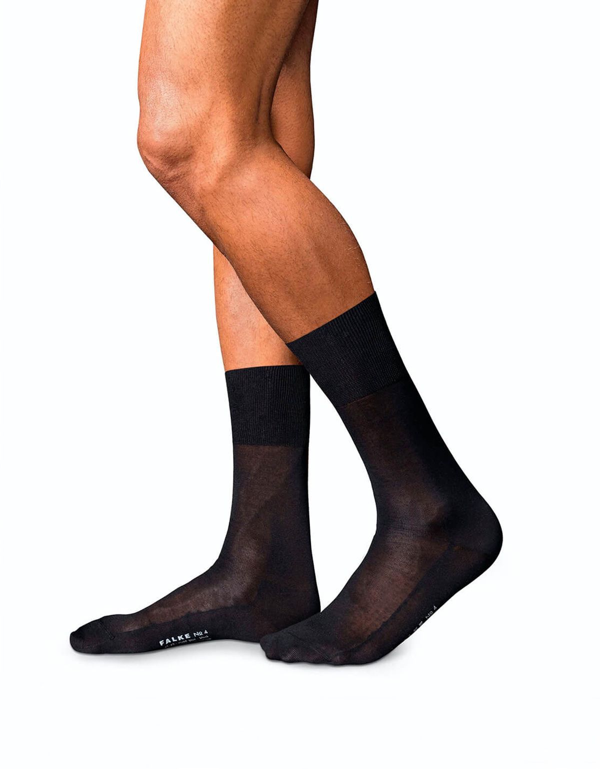 Носки шёлковые чёрные мужские FALKE | купить в интернет-магазине Olymp-Men