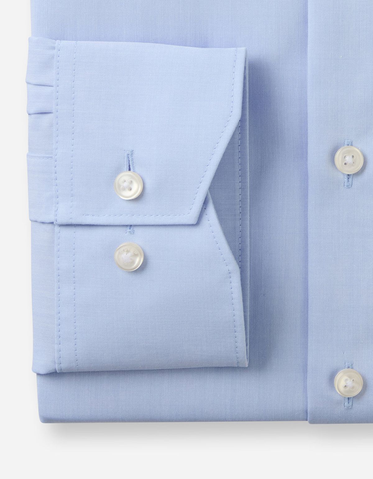 Рубашка мужская голубая OLYMP Luxor Big, прямой крой | купить в интернет-магазине Olymp-Men