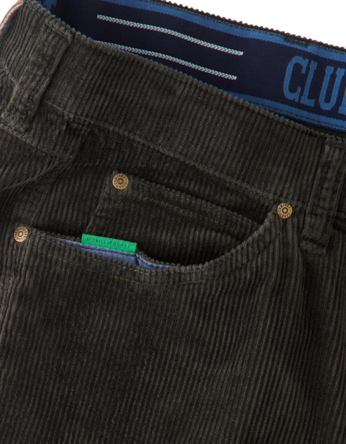 Джинсы вельветовые зелёные мужские Club Of Comfort | купить в интернет-магазине Olymp-Men