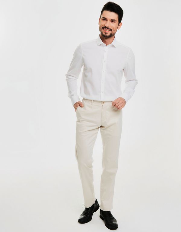 Брюки мужские светлые Roy Robson, хлопковые, прямой крой | купить в интернет-магазине Olymp-Men