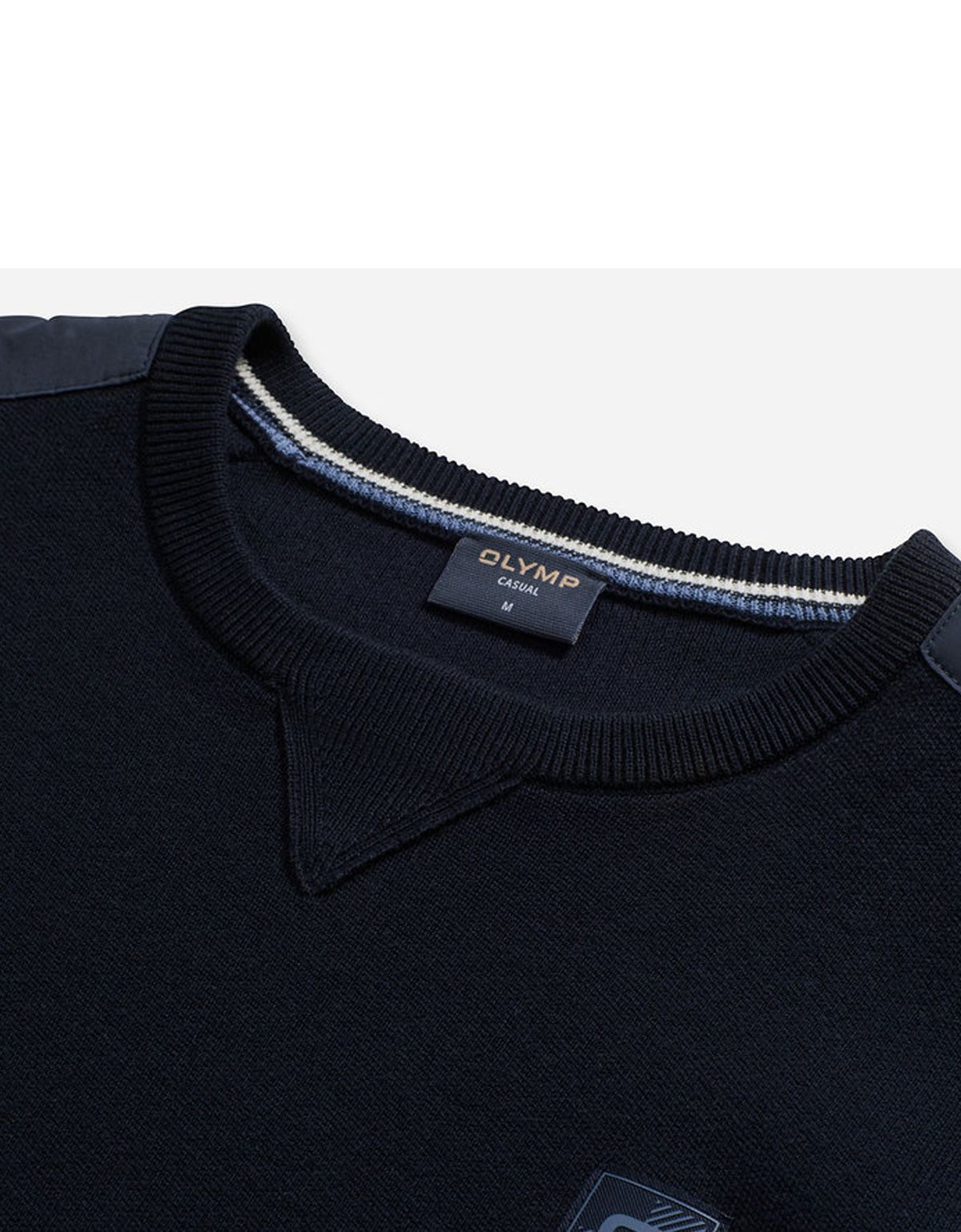 Джемпер Olymp с декоративными вставками | интернет-магазин Olymp-Men