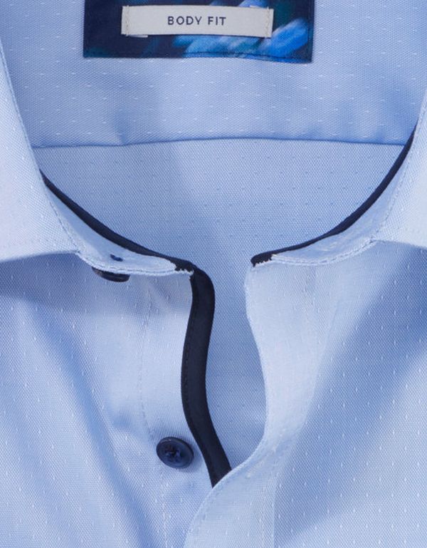 Рубашка OLYMP Level Five, body fit фактурная ткань