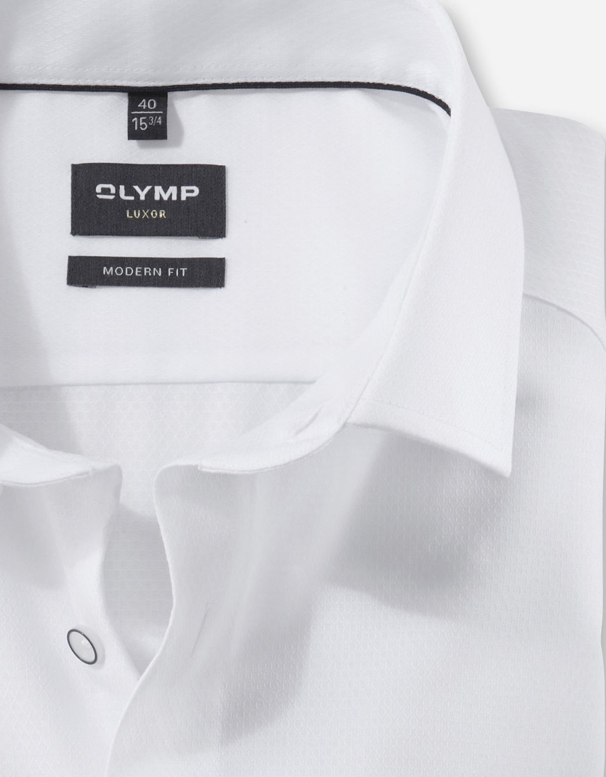 Рубашка белая мужская Olymp Luxor, modern fit | купить в интернет-магазине Olymp-Men