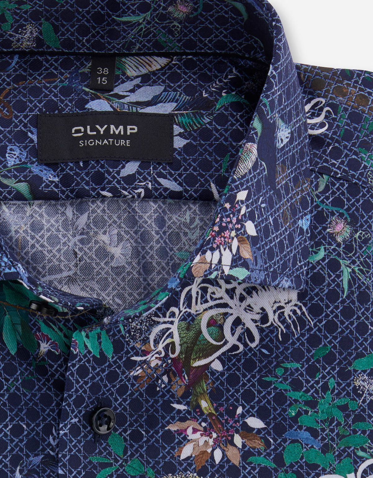 Рубашка мужская Signature с принтом