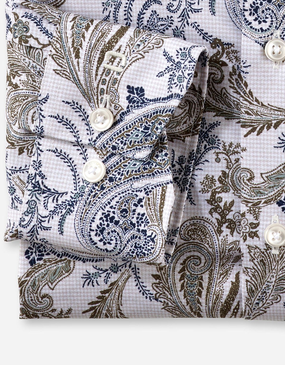 Рубашка мужская Olymp Luxor, modern fit, с рисунком огурцы | купить в интернет-магазине Olymp-Men