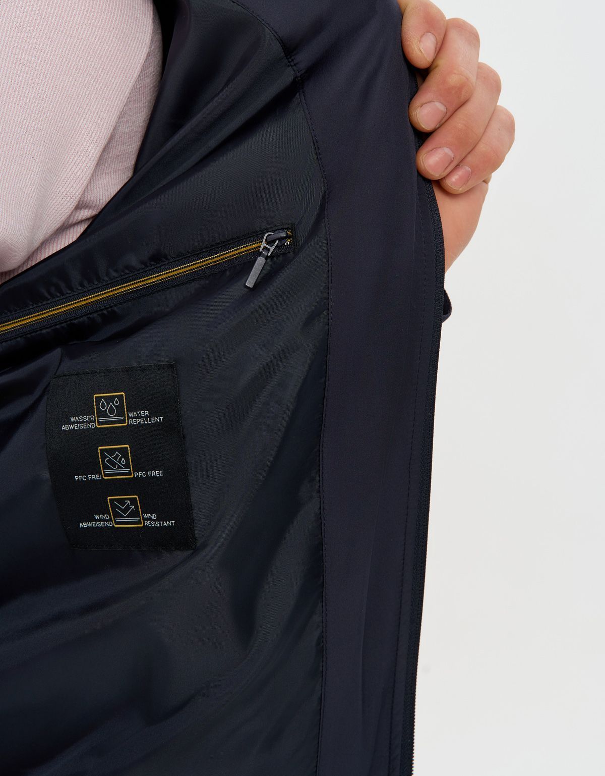 Куртка мужская синяя лёгкая New Canadian | купить в интернет-магазине Olymp-Men