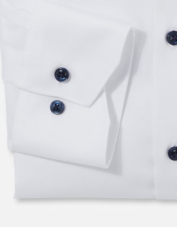 Сорочка белая классическая мужская OLYMP Luxor, прямой крой | купить в интернет-магазине Olymp-Men