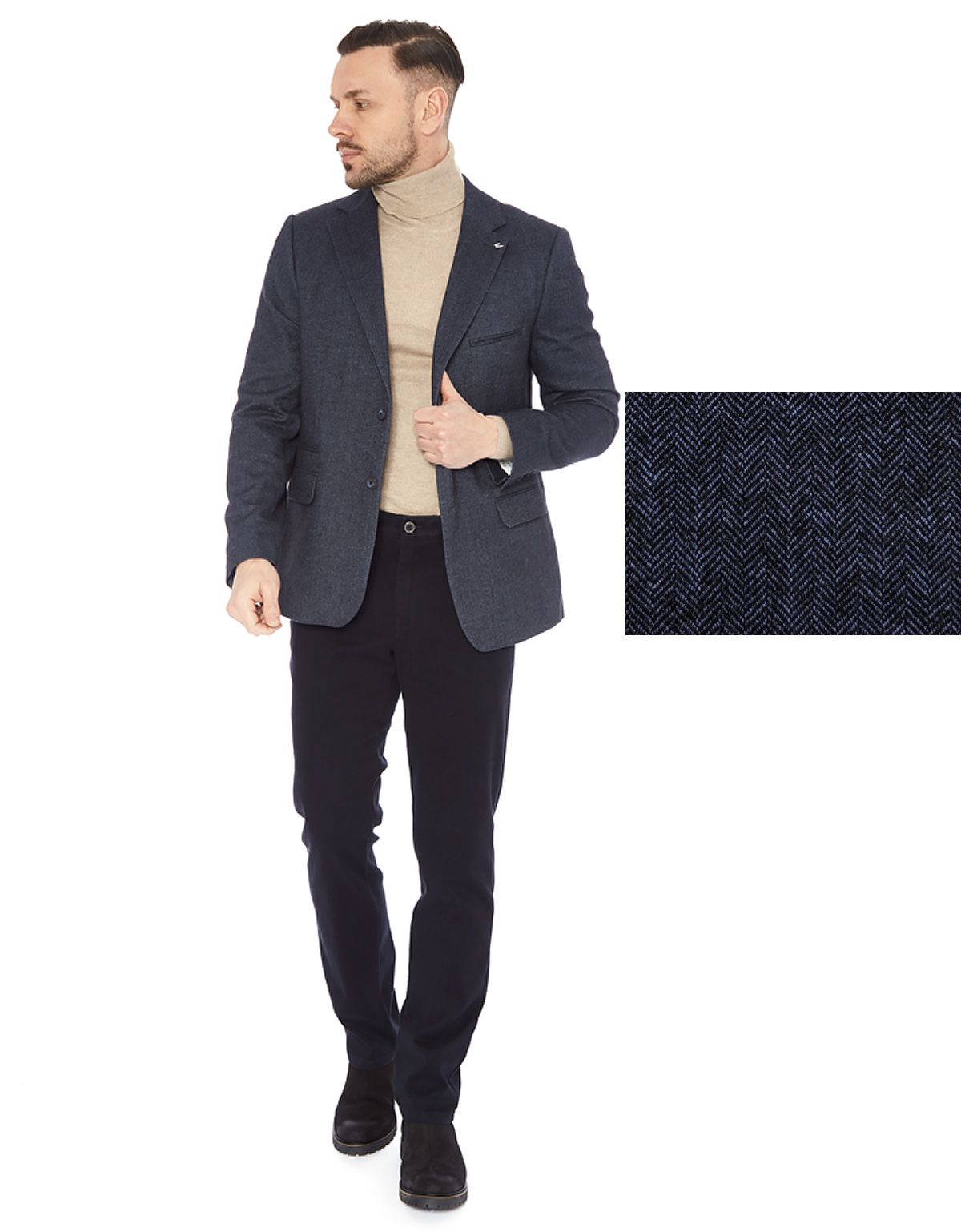 Пиджак классический из ткани в ёлочку w.Wegener | купить в интернет-магазине Olymp-Men