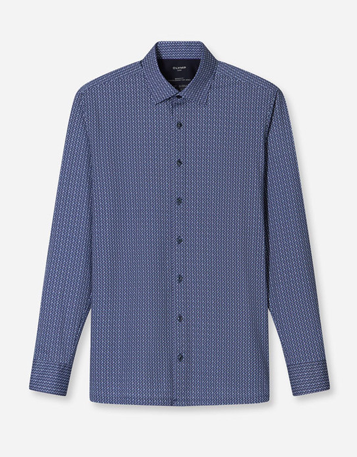 Рубашка мужская трикотажная с рисунком OLYMP Luxor, modern fit | купить в интернет-магазине Olymp-Men