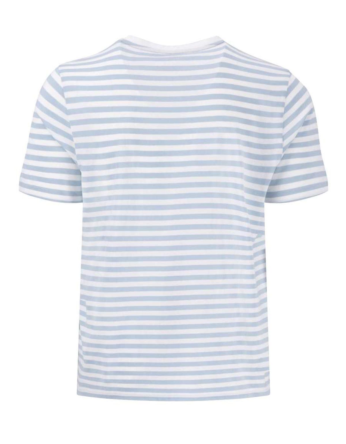 Футболка мужская в голубую полоску Fynch-Hatton | купить в интернет-магазине Olymp-Men