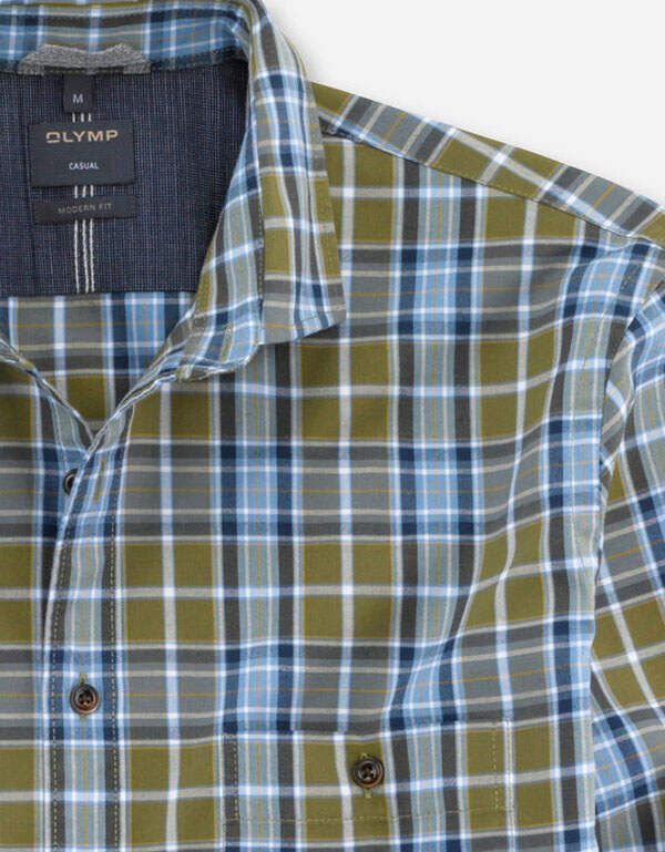 Рубашка фланелевая мужская OLYMP Casual | купить в интернет-магазине Olymp-Men