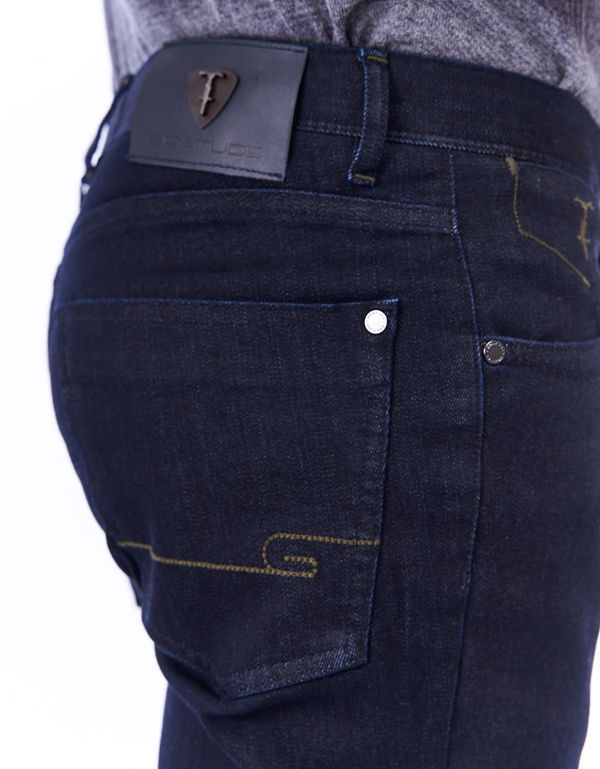 Джинсы мужские синие Gratude зауженные | купить в интернет-магазине Olymp-Men