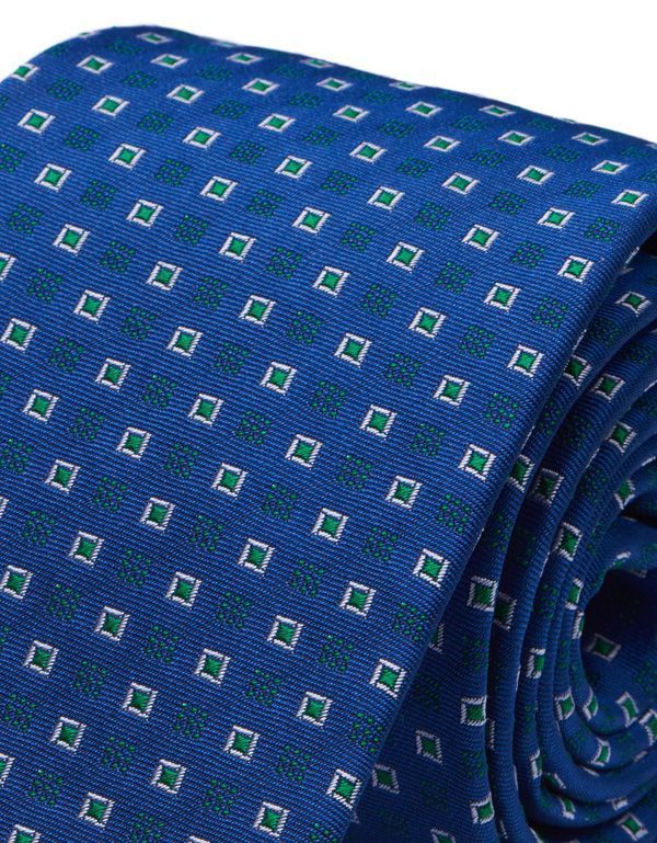 Галстук удлиненный Bernd Hennes в клетку, широкий, 8,5 см | купить в интернет-магазине Olymp-Men