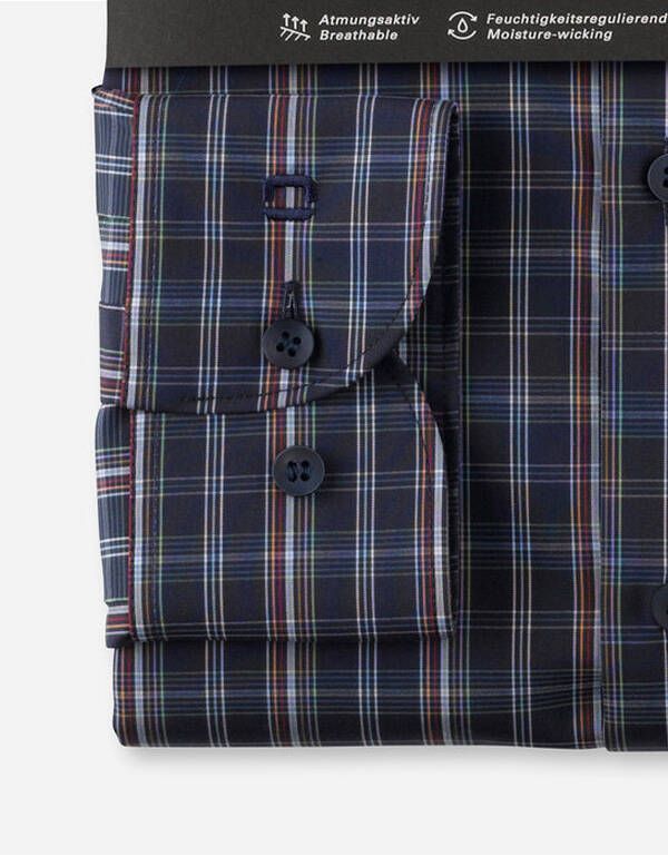 Рубашка в клетку OLYMP Level Five 24/7, body fit | купить в интернет-магазине Olymp-Men