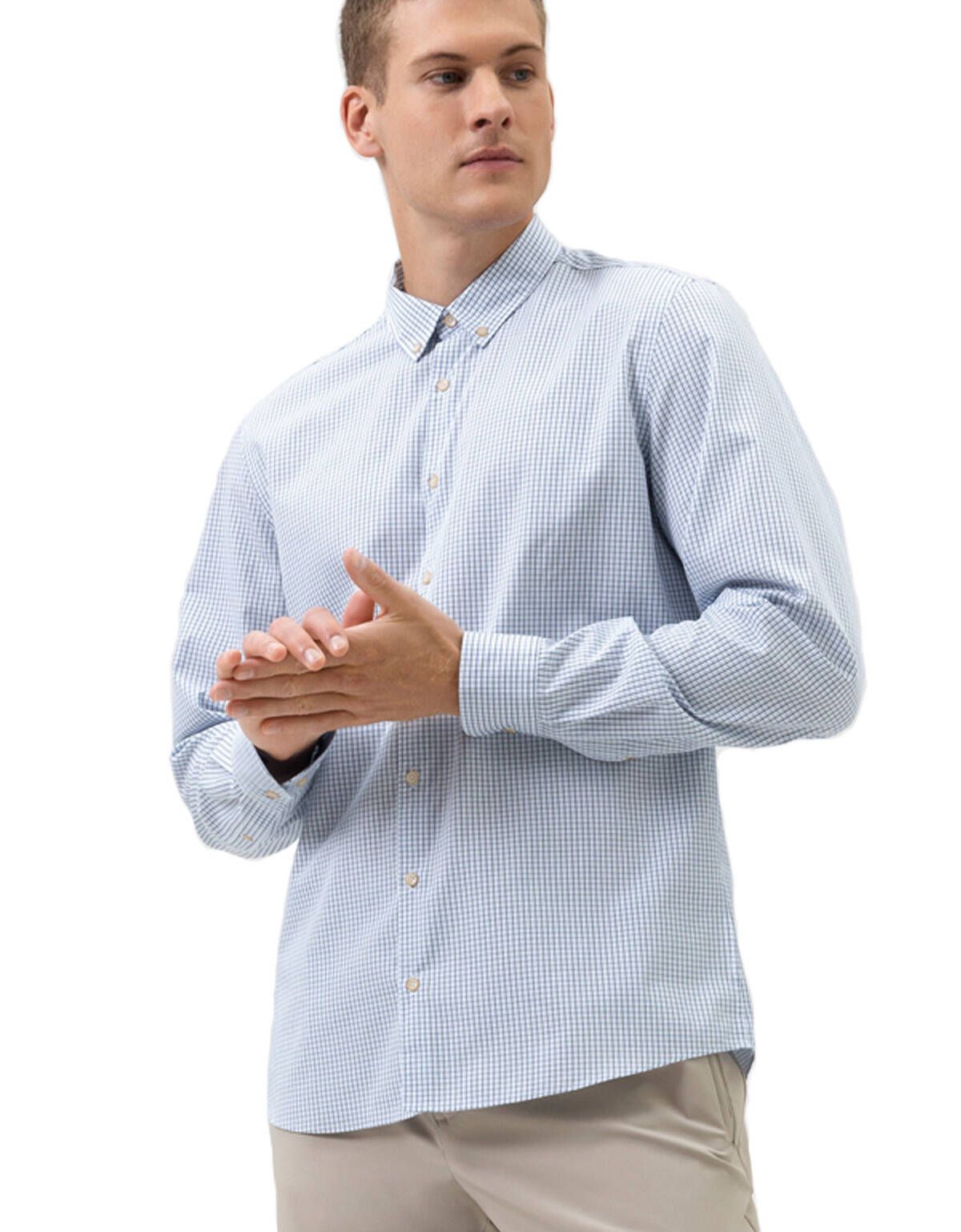 Рубашка мужская OLYMP Smart Casual, body fit