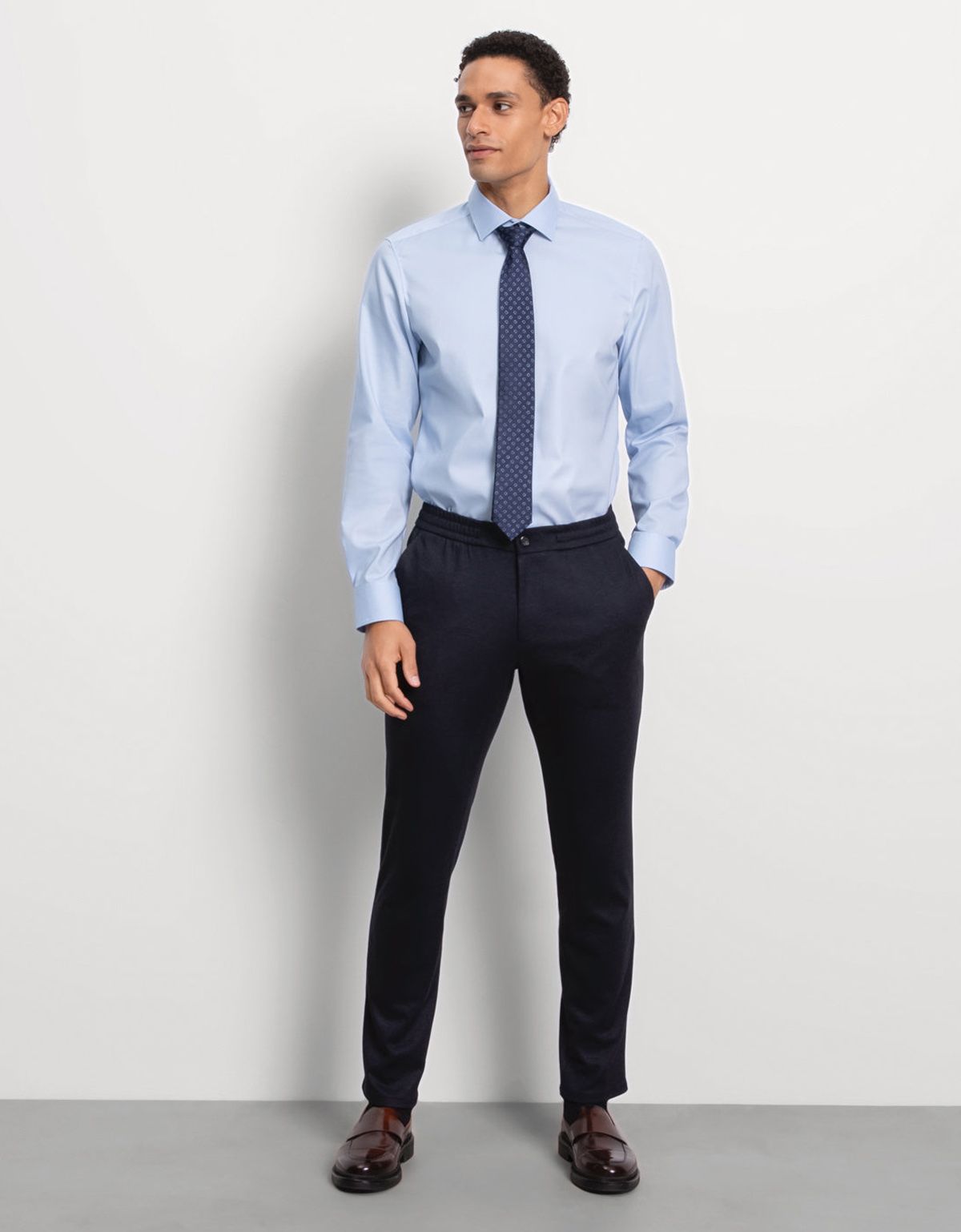 Сорочка классическая Olymp, body fit на высокий рост | купить в интернет-магазине Olymp-Men