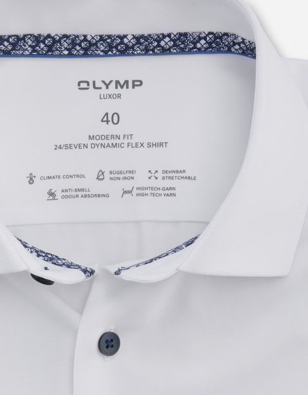 Рубашка мужская OLYMP Luxor 24/7 климат-контроль, modern fit | купить в интернет-магазине Olymp-Men
