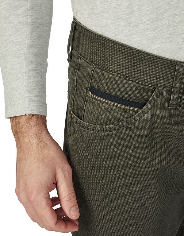 Брюки мужские зеленые Club Of Comfort, 5 карманов, прямые, мод.Marvin | купить в интернет-магазине Olymp-Men