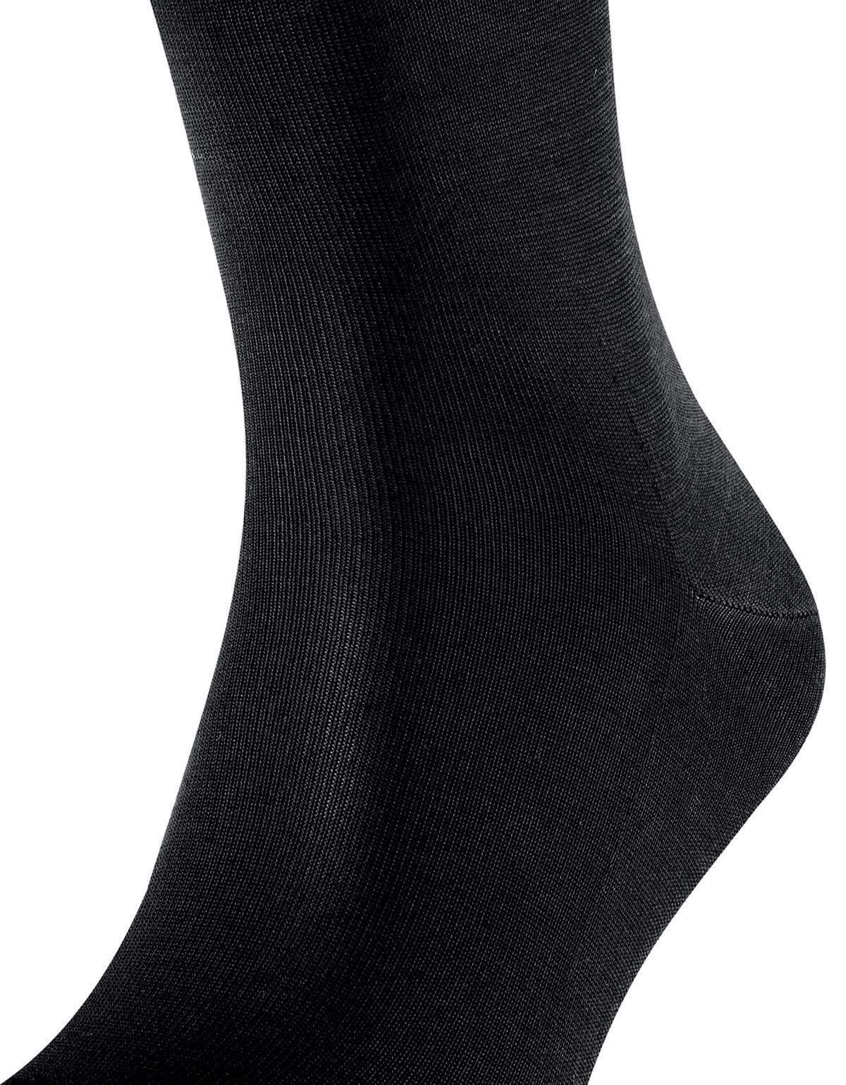 Носки мужские чёрные FALKE из шотландской нити | купить в интернет-магазине Olymp-Men