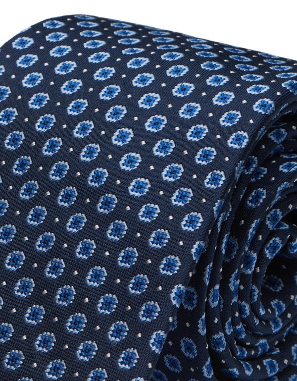 Галстук удлиненный Bernd Hennes c фактурным рисунком, 8,5 см | купить в интернет-магазине Olymp-Men