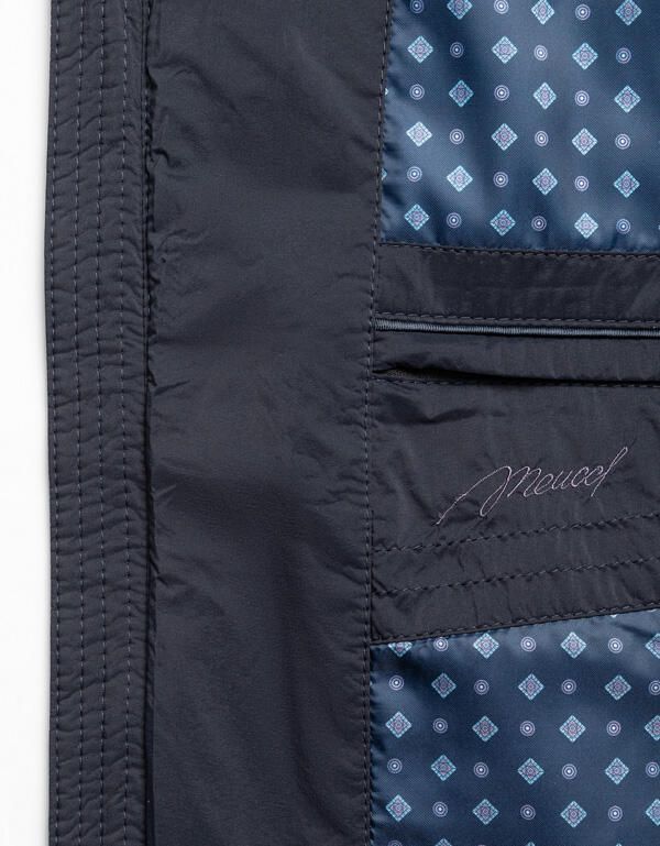 Стеганый пуховик средней длины с фигурным низом | купить в интернет-магазине Olymp-Men