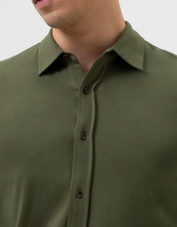 Рубашка-поло на пуговицах Olymp, body fit | купить в интернет-магазине Olymp-Men