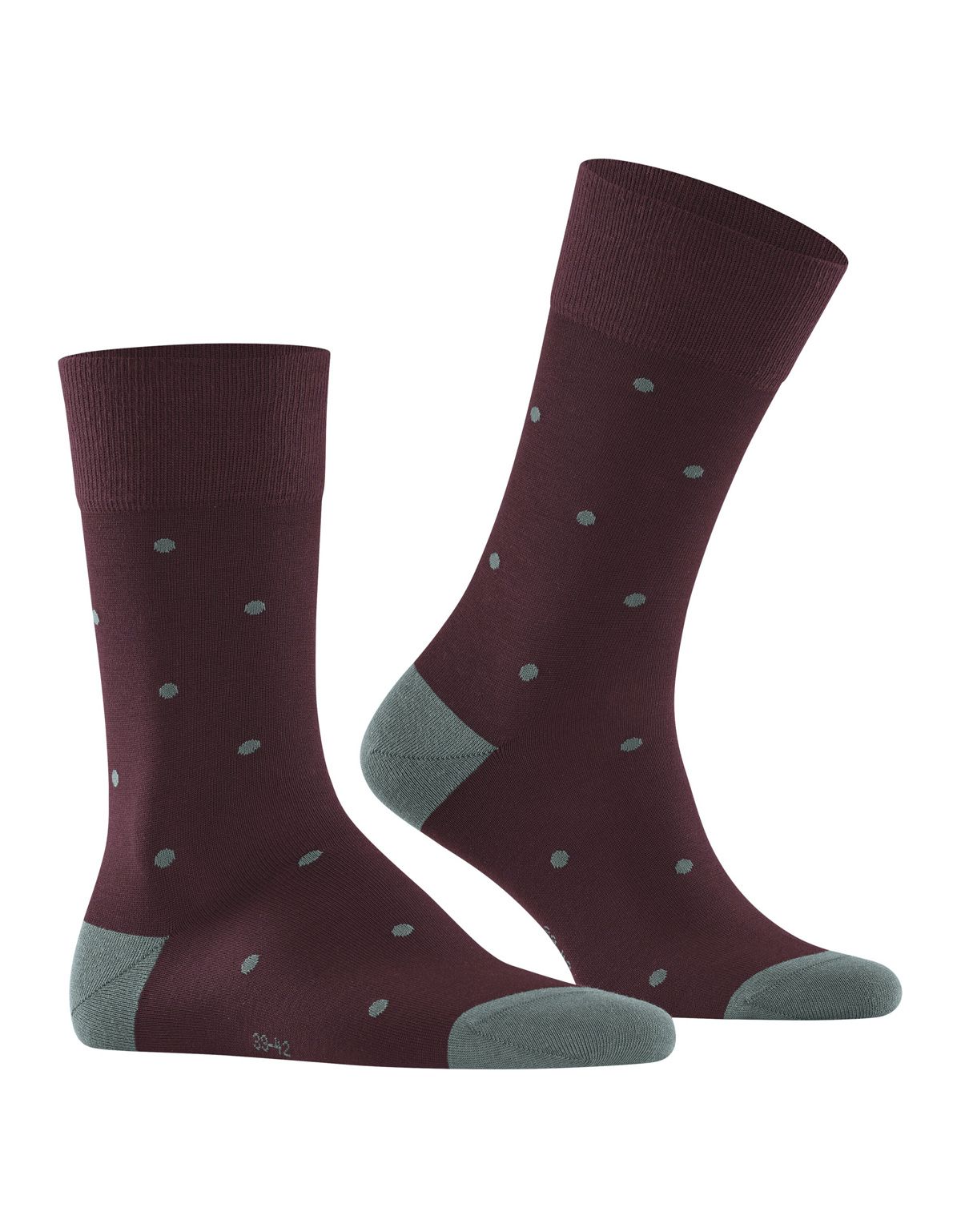 Носки мужские бордовые в горох FALKE | купить в интернет-магазине Olymp-Men