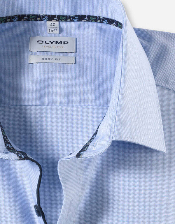 Сорочка классическая мужская OLYMP, body fit | купить в интернет-магазине Olymp-Men