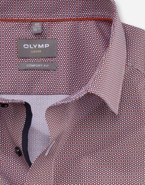 Мужская классическая рубашка OLYMP, прямой крой | купить в интернет-магазине Olymp-Men
