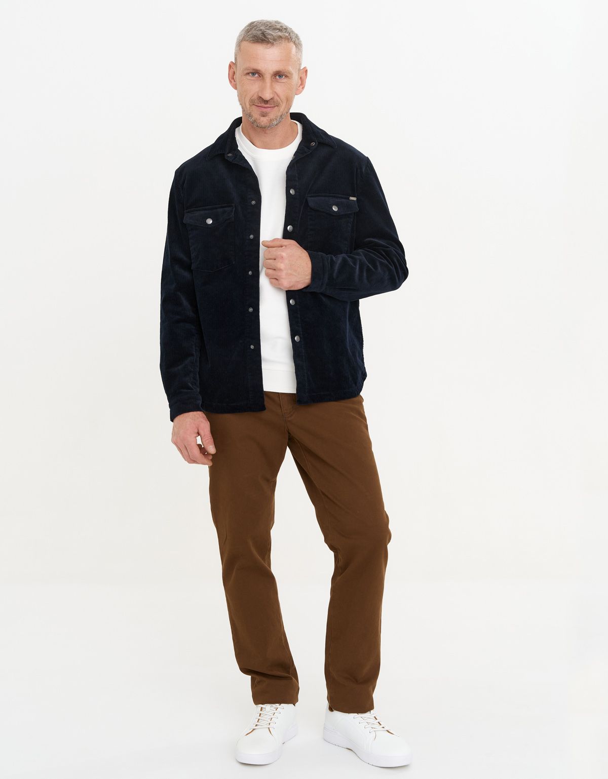 Рубашка вельветовая мужская оvershirts w.Wegener | купить в интернет-магазине Olymp-Men