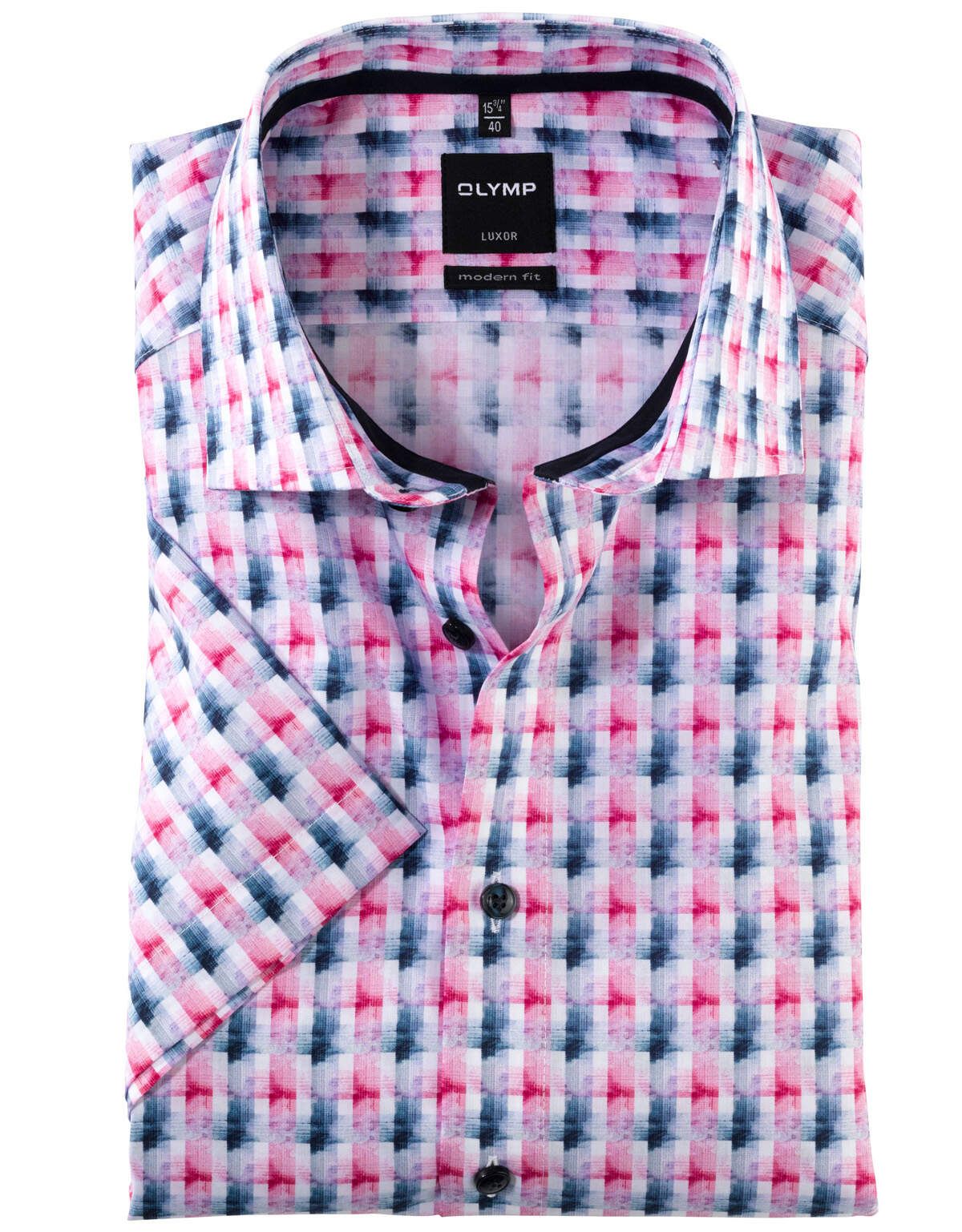 Рубашка мужская OLYMP Luxor, modern fit[Розовый]