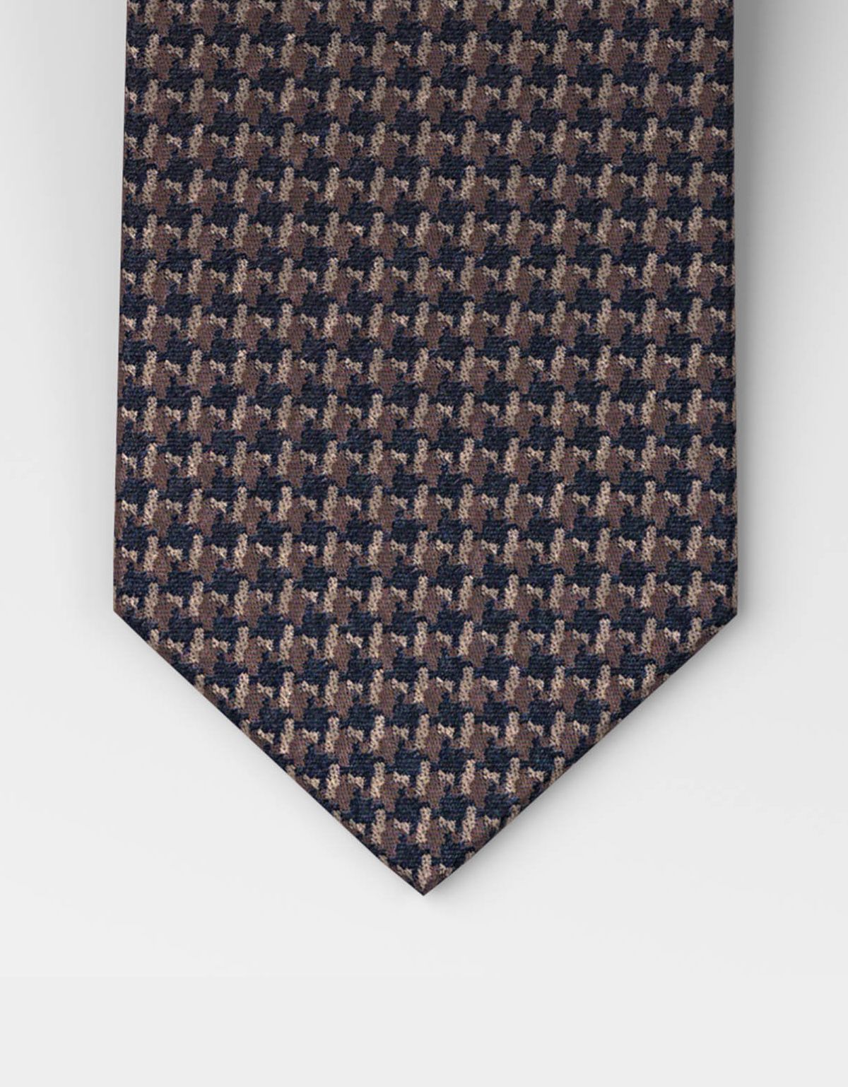 Галстук Olymp с рисунком гусиная лапка, 6,5 см | купить в интернет-магазине Olymp-Men