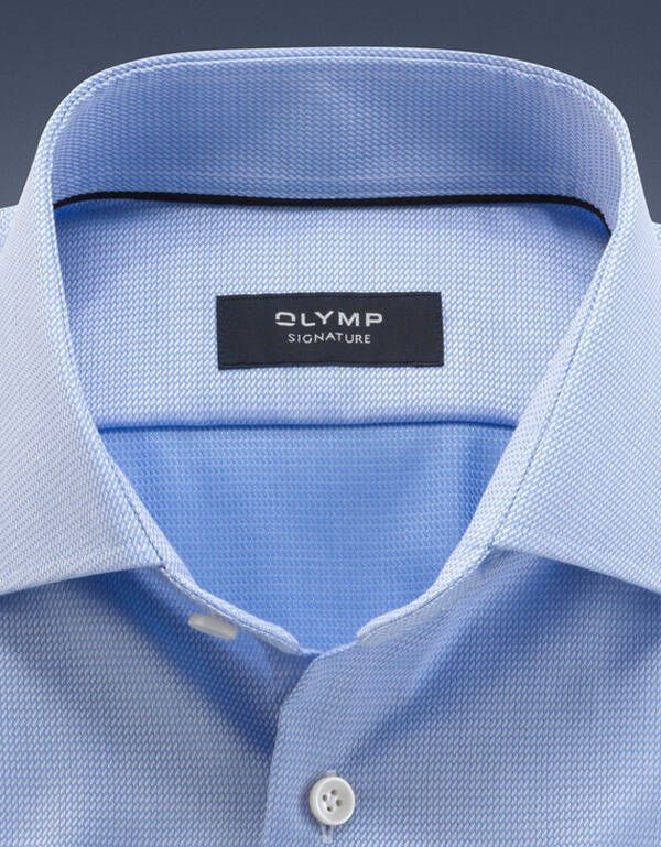 Деловая однотонная мужская рубашка Signature Z