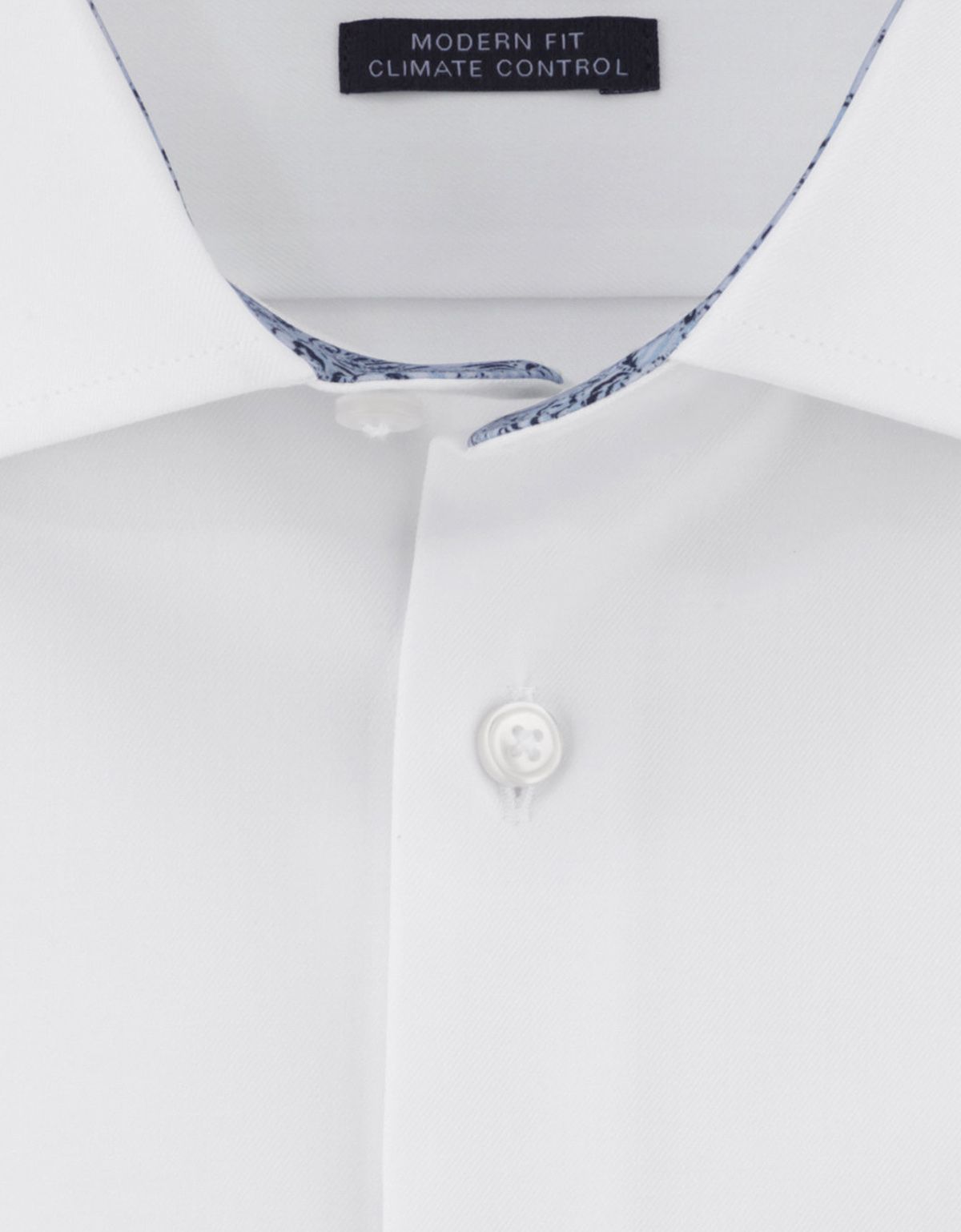 Рубашка белая мужская OLYMP Luxor, modern fit, климат-контроль | купить в интернет-магазине Olymp-Men