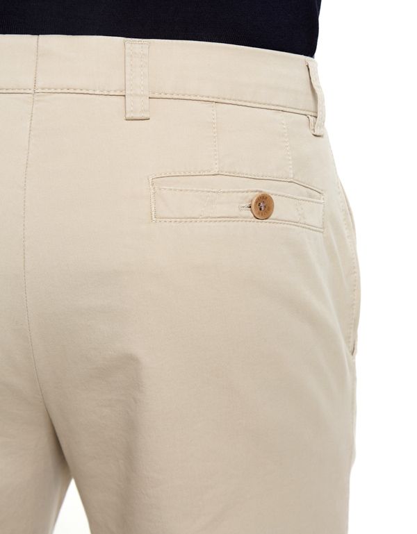 Брюки бежевые мужские Meyer из хлопка, прямой крой | купить в интернет-магазине Olymp-Men