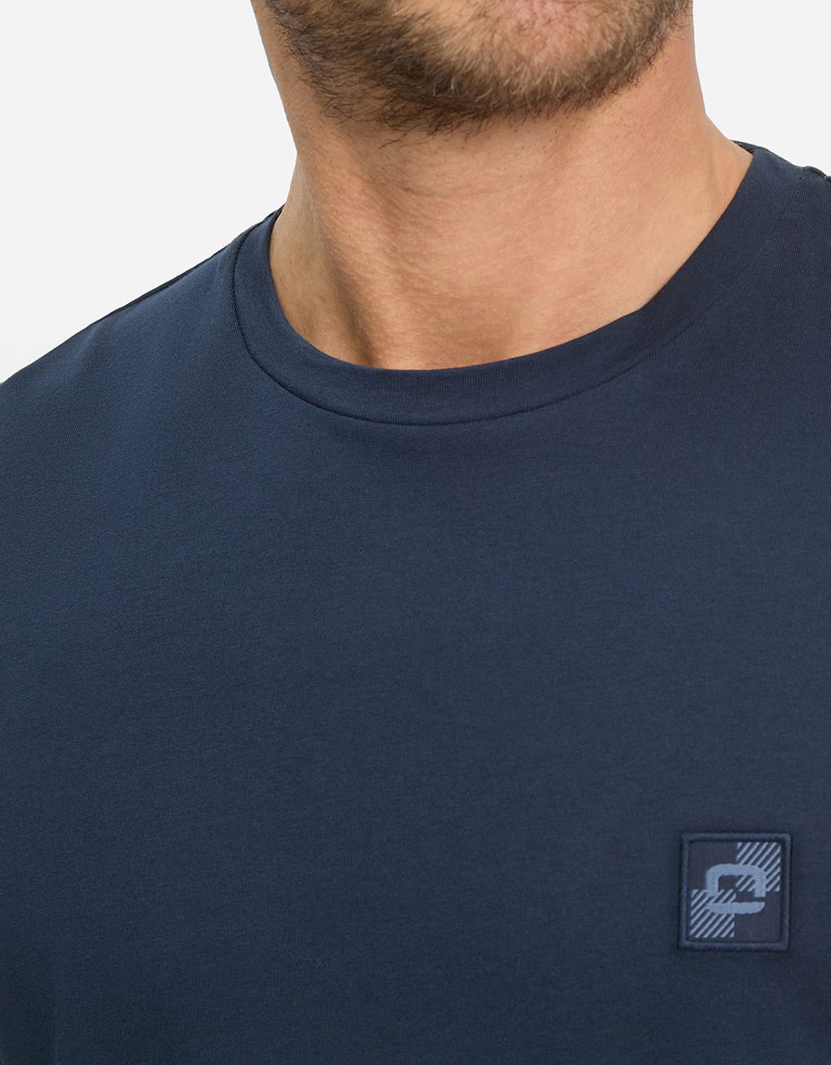 Футболка мужская синяя с лого Olymp | купить в интернет-магазине Olymp-Men