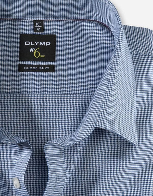 Сорочка мужская OLYMP №6 супер слим | купить в интернет-магазине Olymp-Men